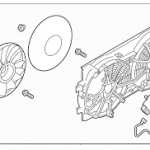 RADIATOR MOTOR ASSY FAN & SHROUD