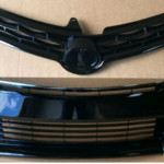 Toyota Corolla Front Upper Lower Bumper Grille 2pcs